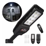 Lámpara Led Solar 300w Luminaria Suburbana Alumbrado Público